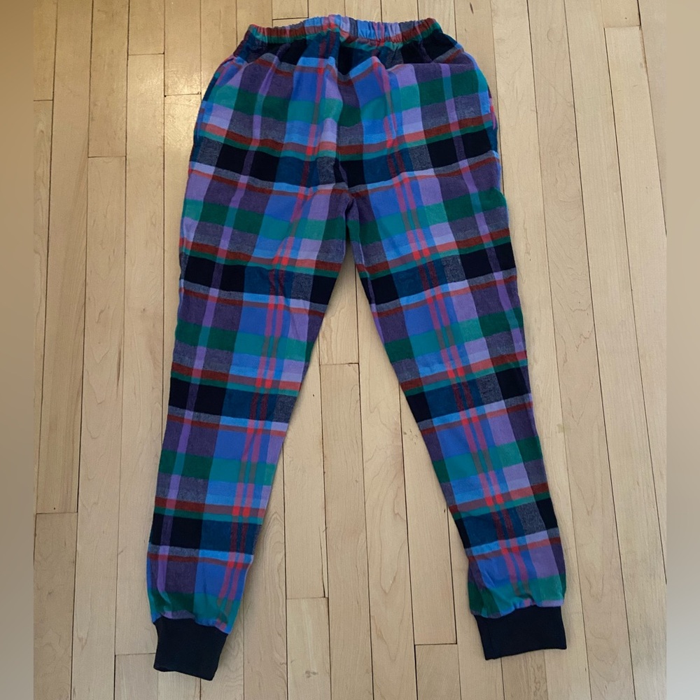 NWOT Vermont Flannel Company: Colorful Plaid Jogger Pants